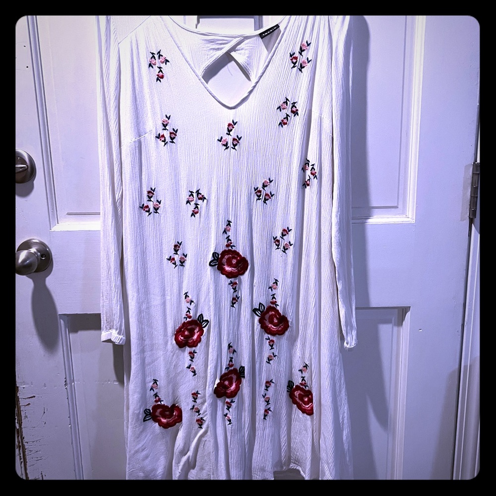 Torrid Embroidered dress